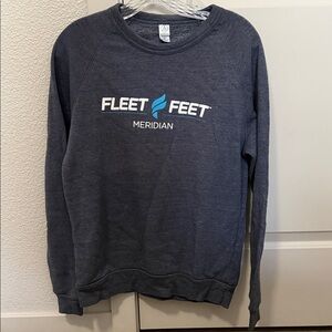 Men's FLEET FEET Navy Crewneck Sweater